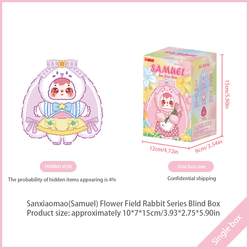 Samuel Blind Box Flower Field Rabbit Samuel