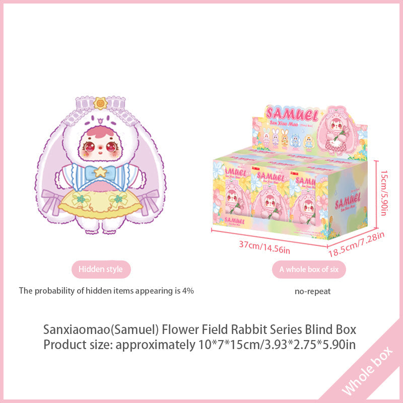 Samuel Blind Box Flower Field Rabbit Samuel